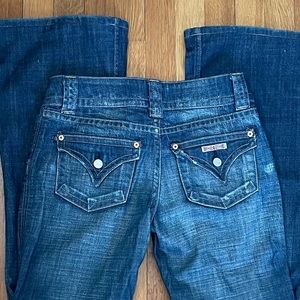 HUDSON Midrise Flap Pocket Bootcut Trouser Jeans